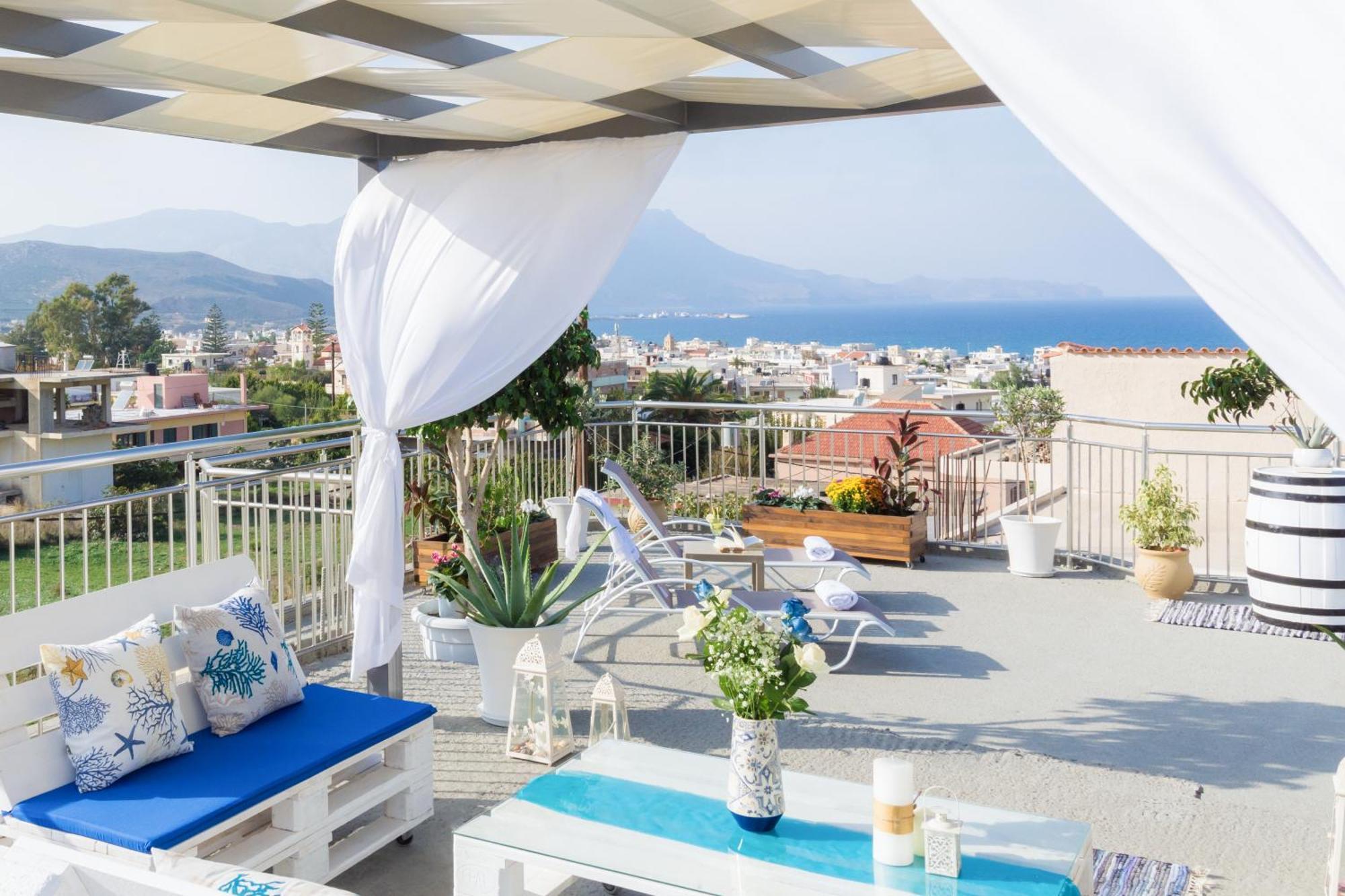 Apartamento Rose Residence-360º Sea View Kíssamos